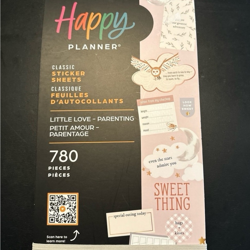 NWT Happy Planner Classic Sticker Sheets - Little Love Parenting